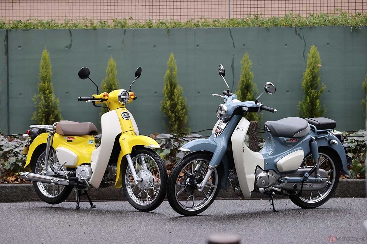 人気の原付2種モデルホンダ「スーパーカブ110」と「スーパーカブC125」