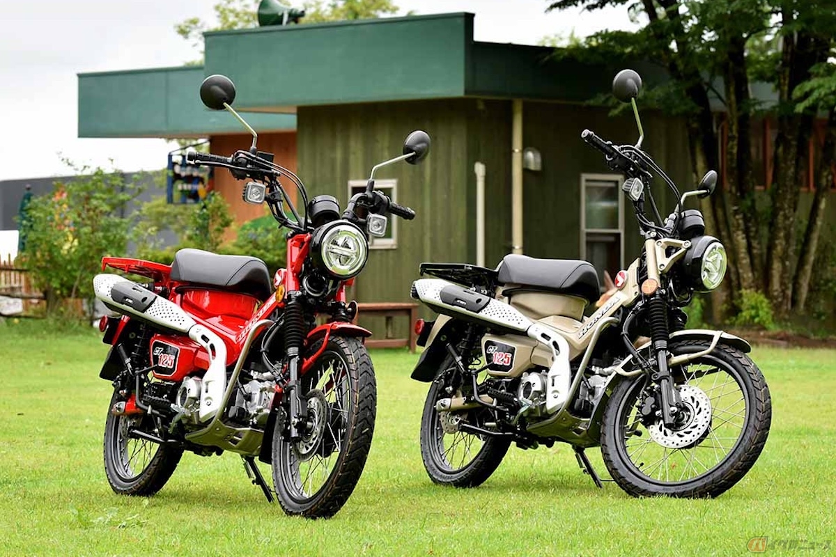 人気の原付二種モデルホンダ「CT125・ハンターカブ」