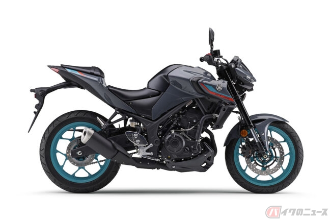 ヤマハ「MT-25 ABS」2022年モデル発売 クイックシフターを「MT-25