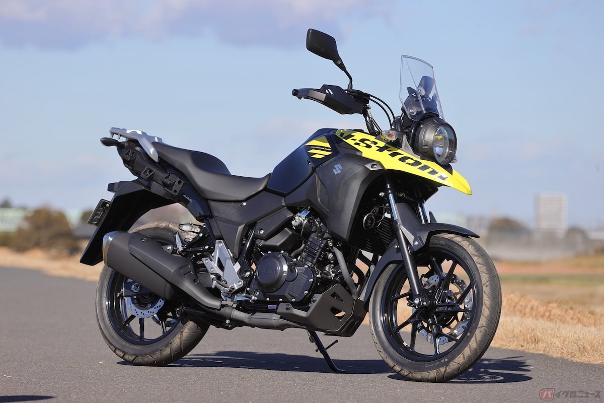 250ccクラスの中でも車格が大きい『Vストローム250 ABS』