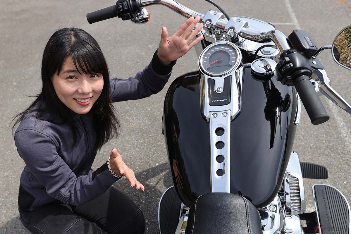 ハーレーダビッドソン「FatBoy114」のタコメーター
