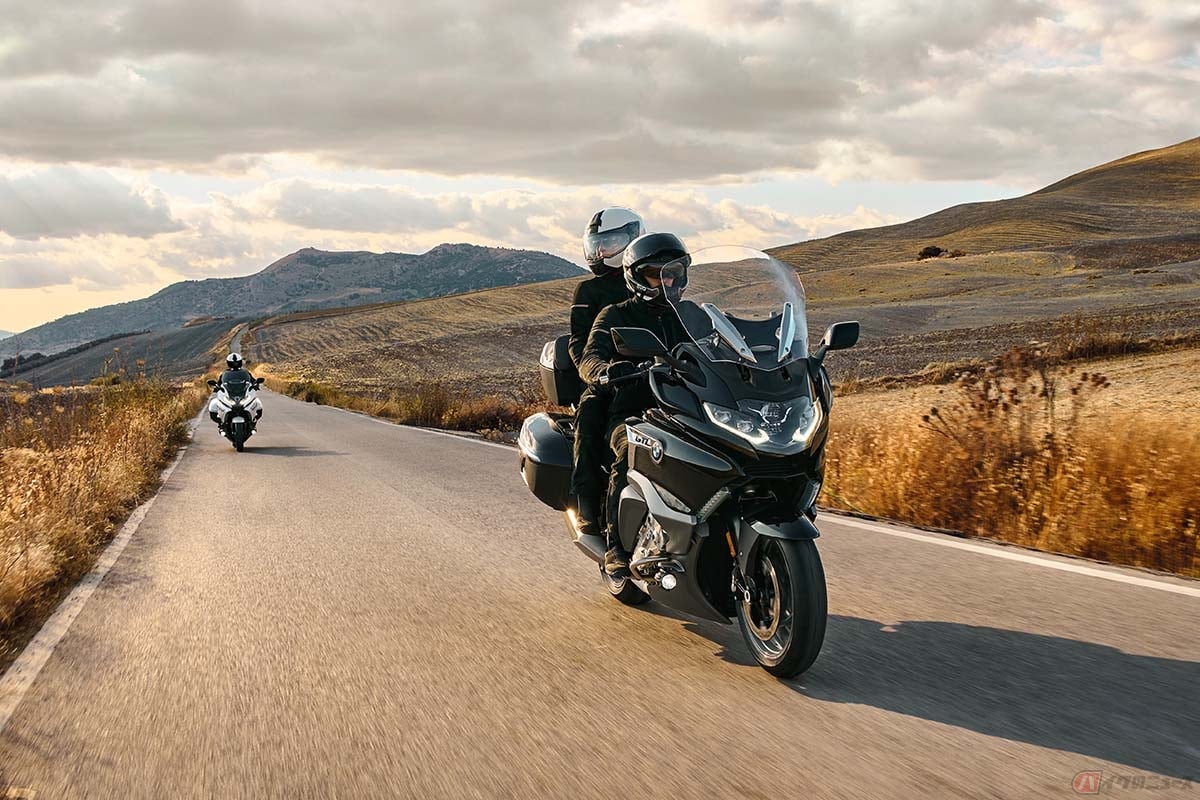 バックギアが搭載された大型モデル BMW「K1600 GTL」