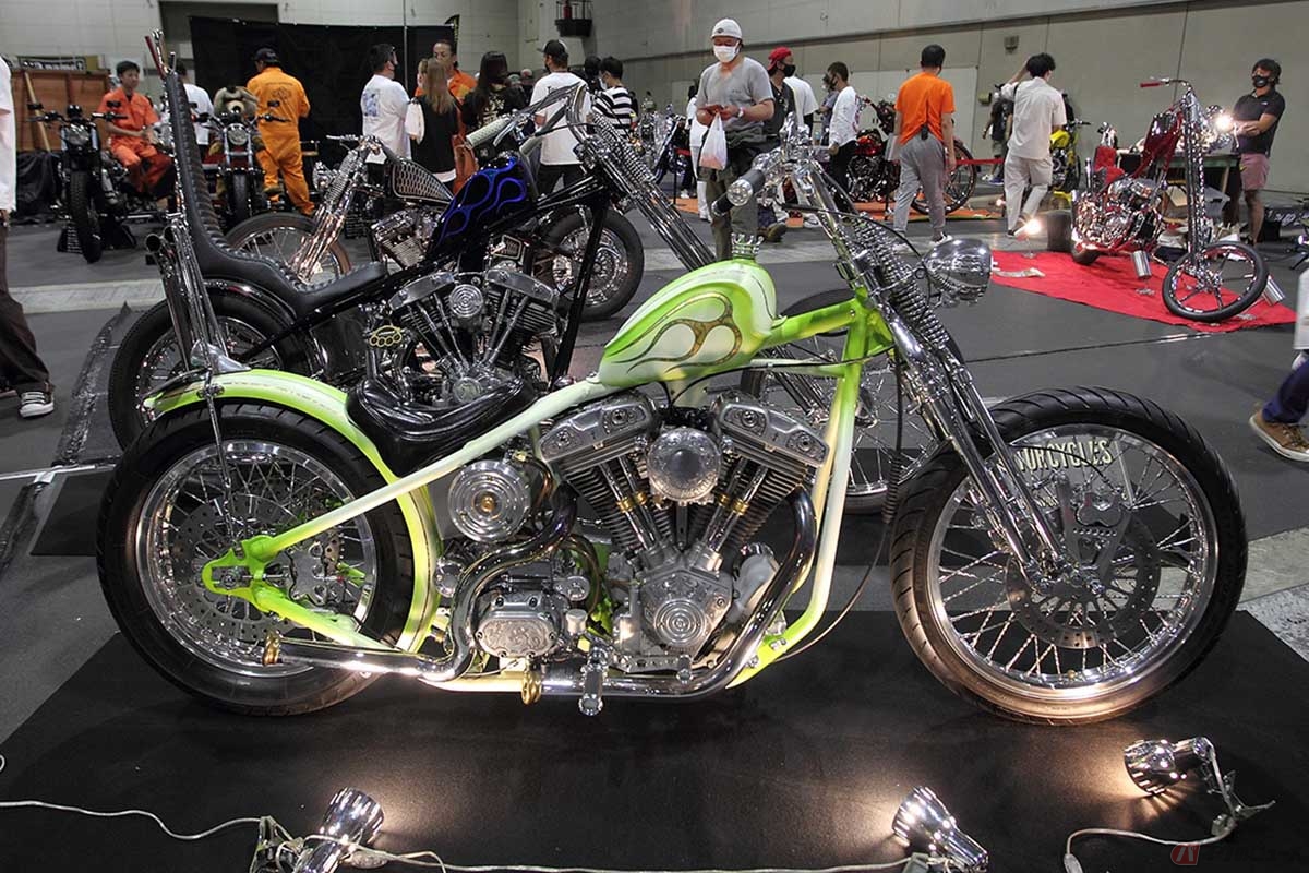 福岡県からエントリーを果たしたgeeモーターサイクルは主催者が選ぶ“ジョインツピック”を獲得。見事なクオリティで仕上げられています
