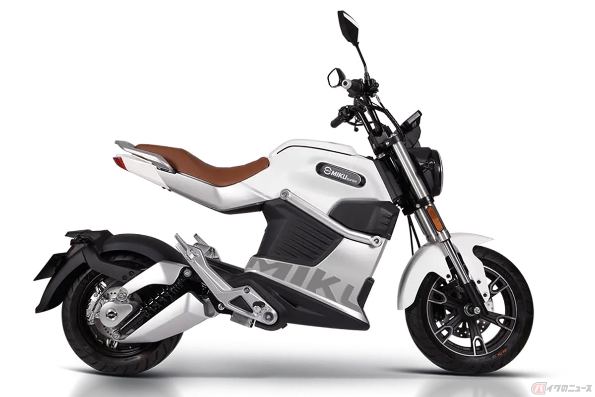 Sunraの小型電動バイク「Miku Super」