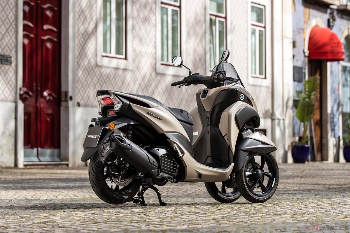 ヤマハの原付二種3輪スクーター トリシティ125 新型シャシーを採用した最新モデルを欧州市場に導入 バイクのニュース ヤマハの原付二種3輪スクーター トリシティ125 新型シャシーを採用した最新モデルを欧州市場に導入 バイクのニュース