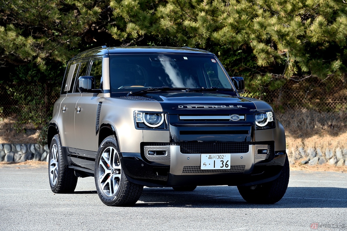 美しい塗装に英国車ならではの質感の高さをもつランドローバー『ディフェンダー110』