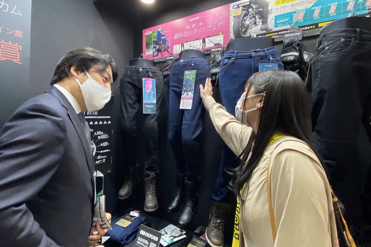 メーカーさんが直接製品の説明をしてくれるのもイベントの醍醐味