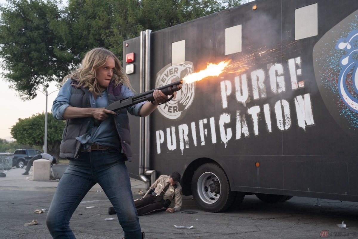 『フォーエバー・パージ』(c)2021 UNIVERSAL STUDIOS