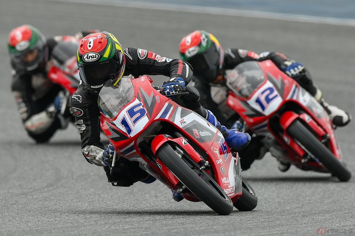 14歳の日本人ライダー中川豪優選手 「HONDA Thailand Talent Cup2022