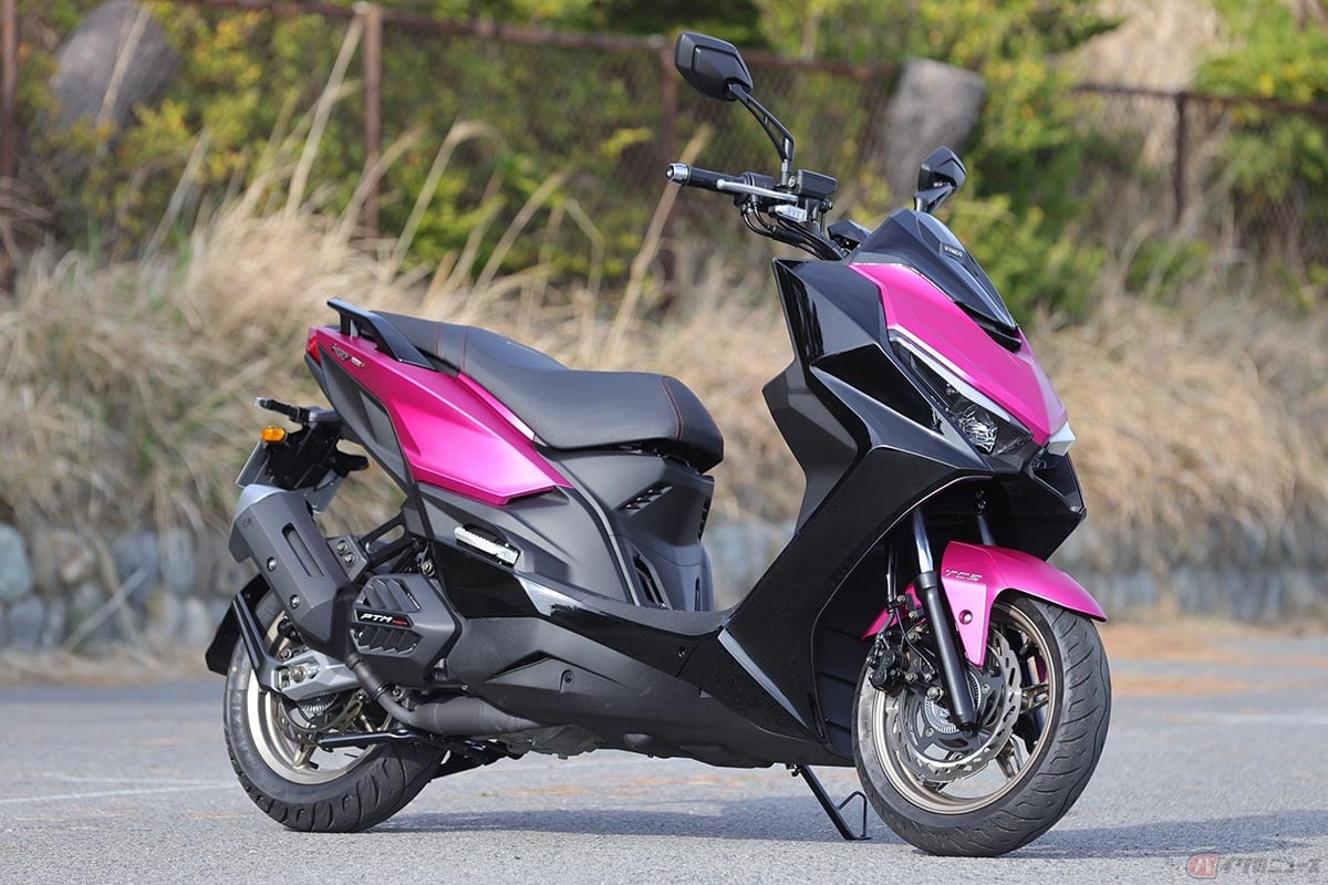キムコの最新スクーター「KRV180TCS」