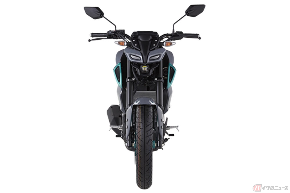 ヤマハ「MT-15」最新モデル 次世代MTシリーズを象徴するグレー×シアン
