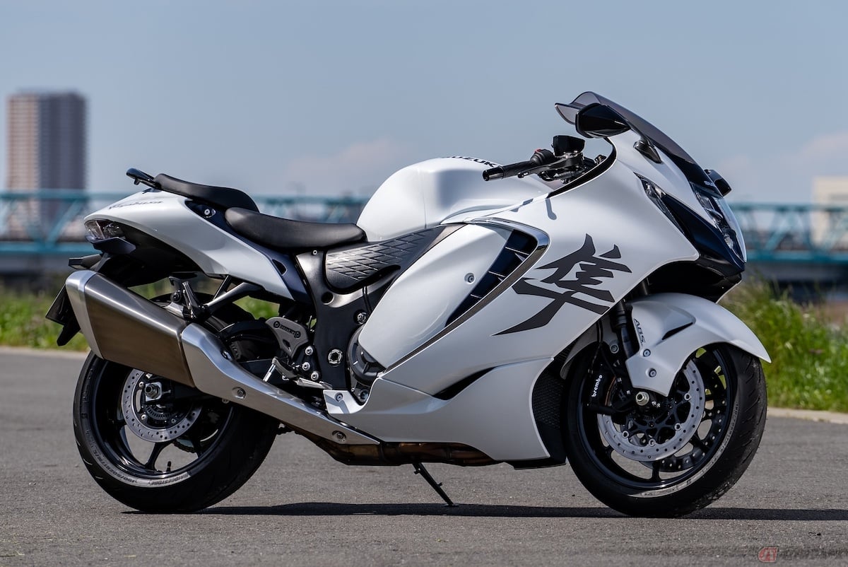 2021年に3代目へとフルモデルチェンジしたスズキの「ハヤブサ」