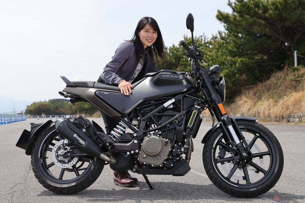 ハスクバーナモーターサイクル「スヴァルトピレン250」に試乗します