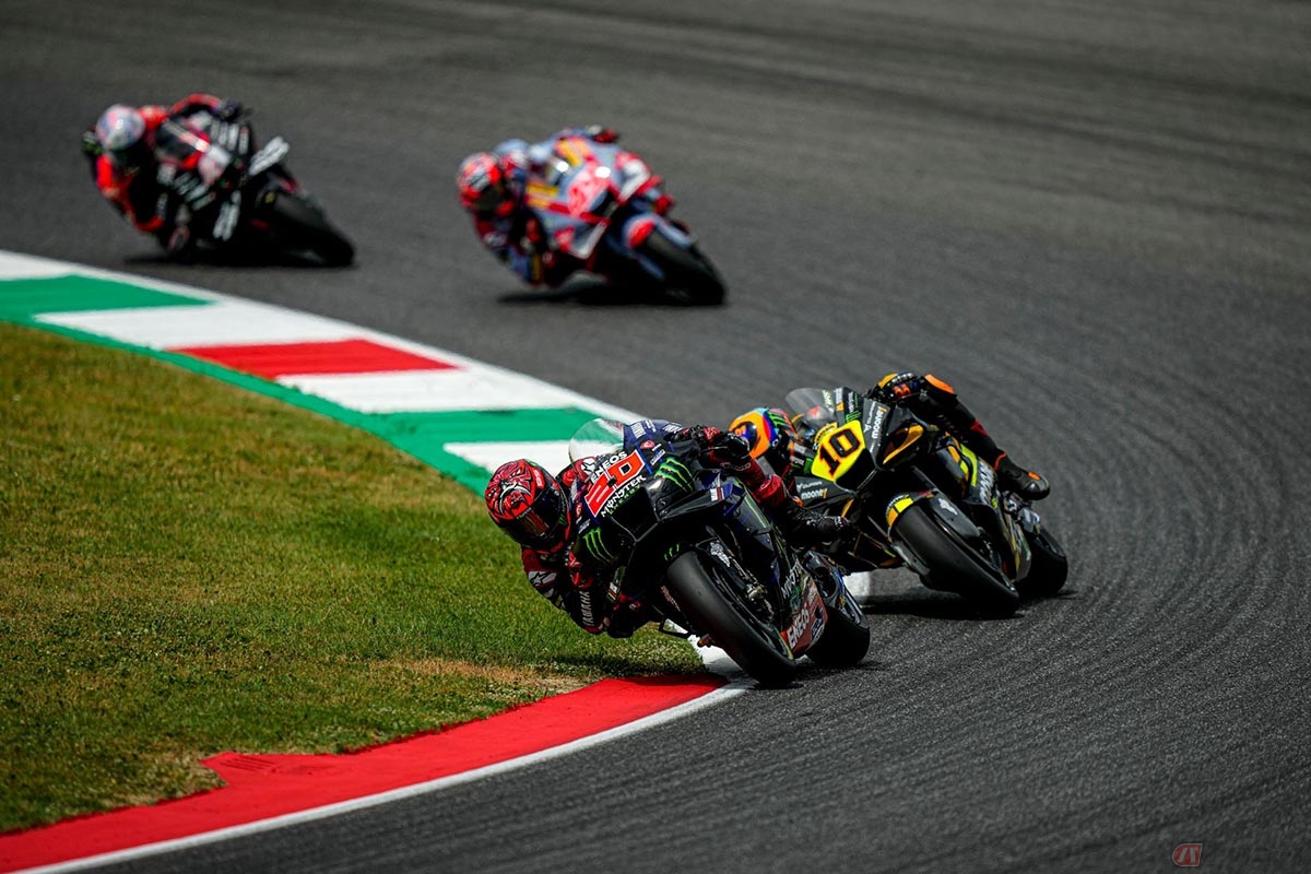 2022MotoGP第8戦イタリアGP MotoGPクラス決勝レースの様子