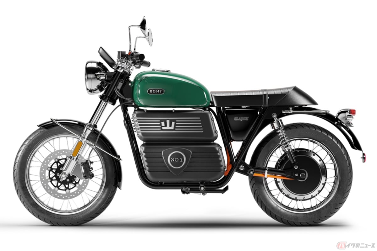 RGNT Motorcyclesの最新電動バイク「No.1 Classic SE」