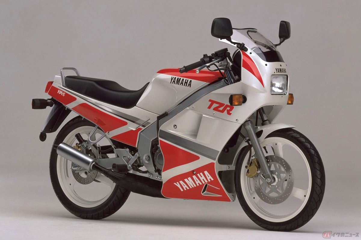 ヤマハ「TZR125（欧州仕様車）」※写真は1988年に500台限定で販売されたフルカウル仕様
