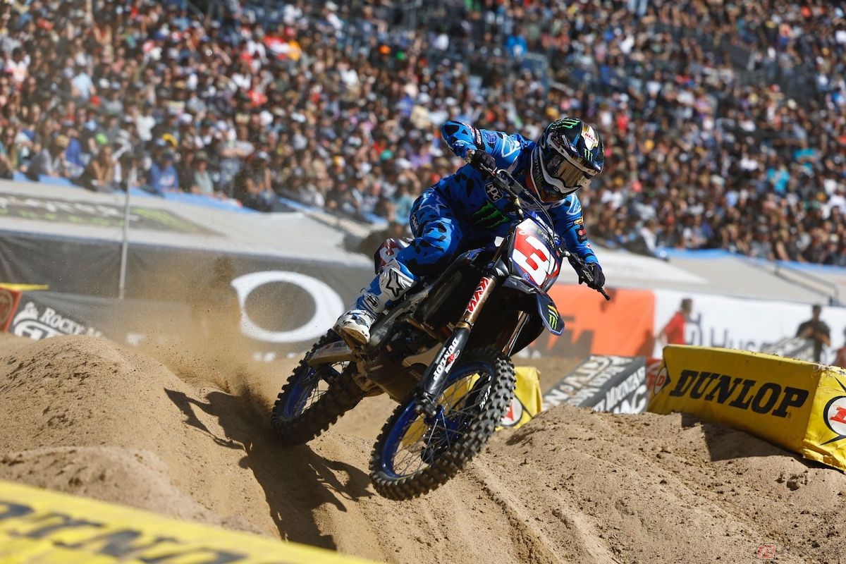 AMAスーパークロス選手権最高峰クラスでチャンピオンに輝いたイーライ・トマック選手