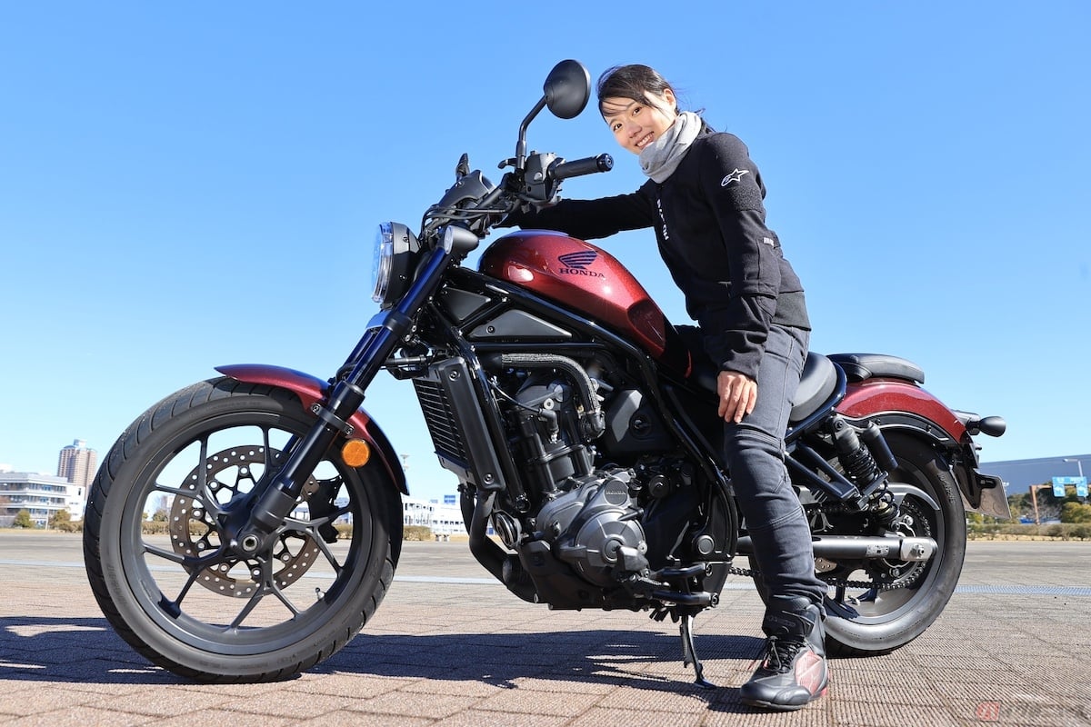 ホンダ「レブル1100」には、直列2気筒エンジンが搭載されています