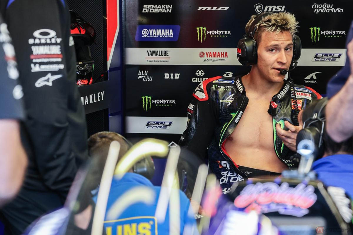 ヤマハと契約更新したファビオ・クアルタラロ選手