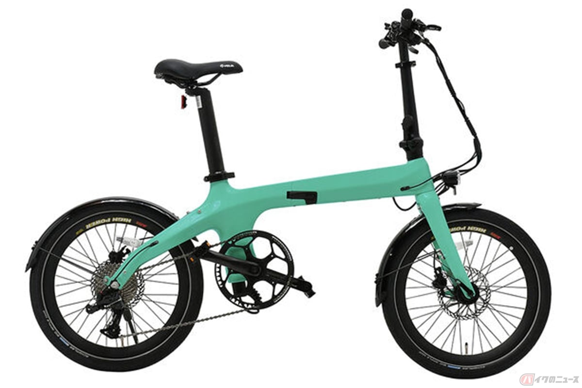 折りたたみ可能な電動アシスト自転車「VELMO Pegasus」