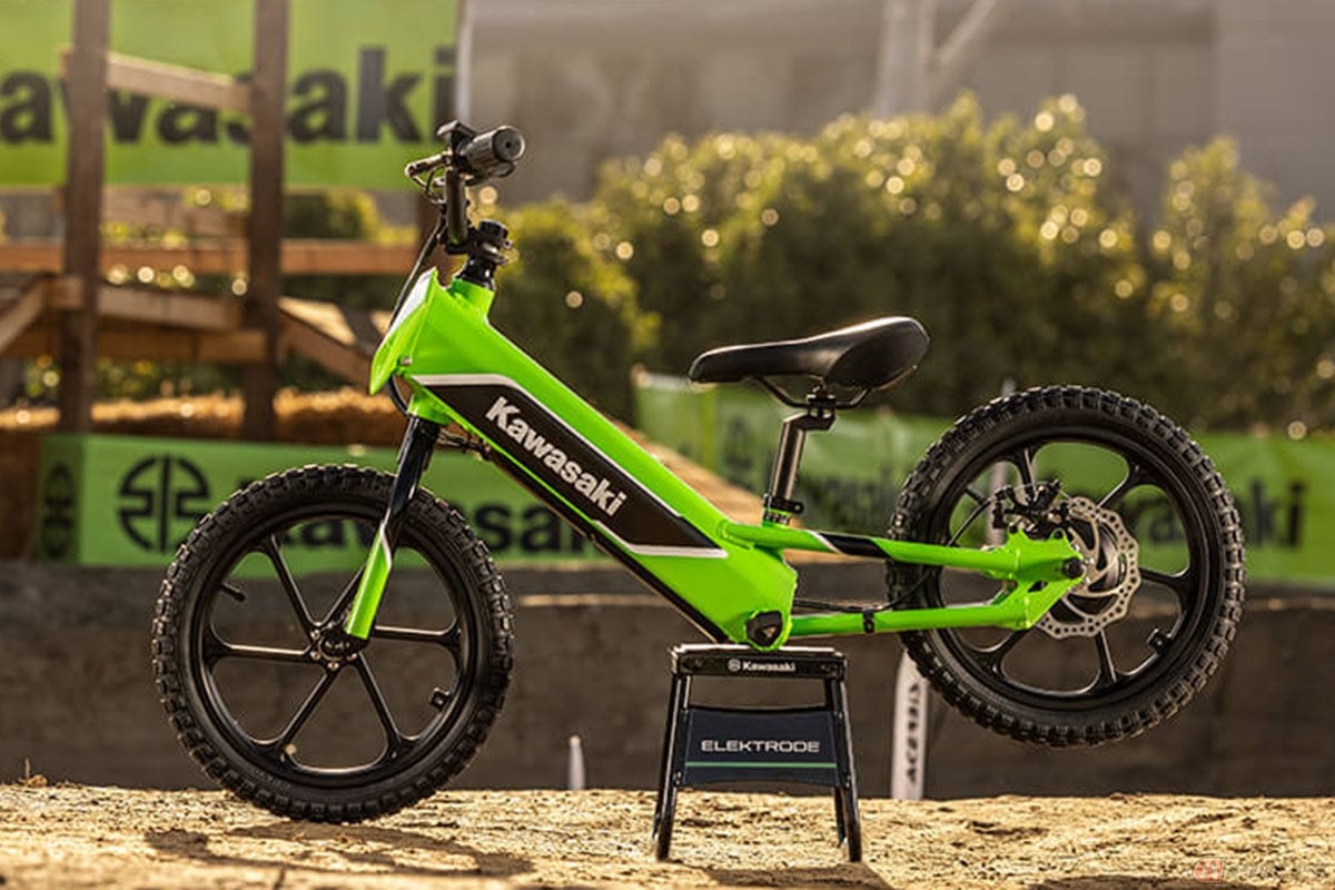 カワサキ最新の電動バイク「Elektrode」
