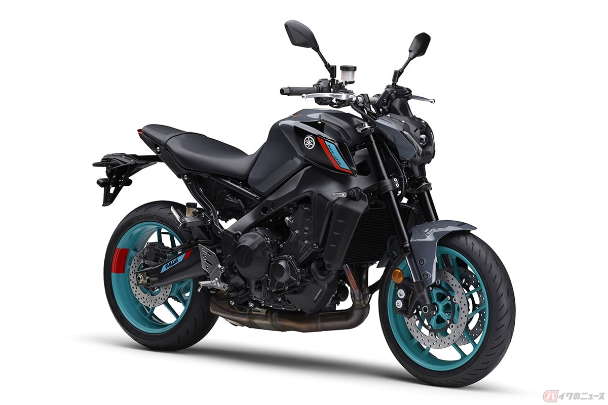 ヤマハ「MT-09 ABS」最新モデル(グレー)