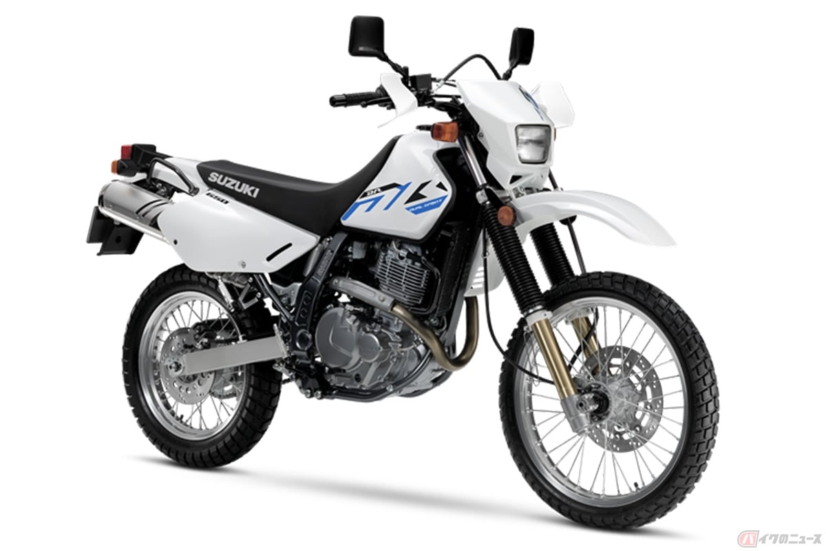 米国市場に導入されたスズキ「DR650S」最新モデル