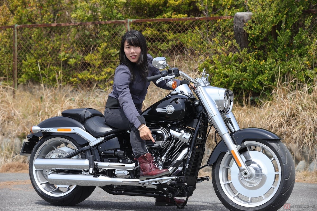 ファッションも楽しめる迫力あるビジュアルのFat Boyでツーリングしたい