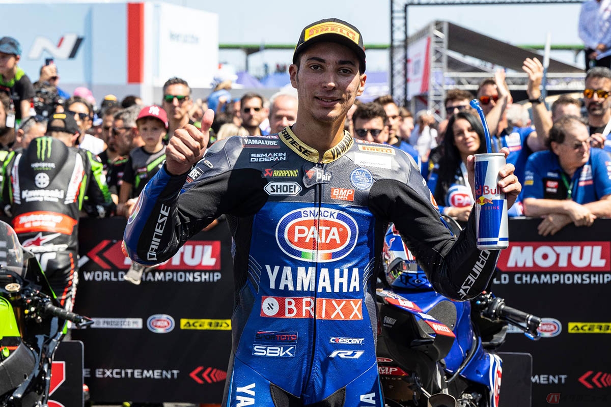 トプラク・ラズガットリオグル選手(Pata Yamaha with Brixx WorldSBK)