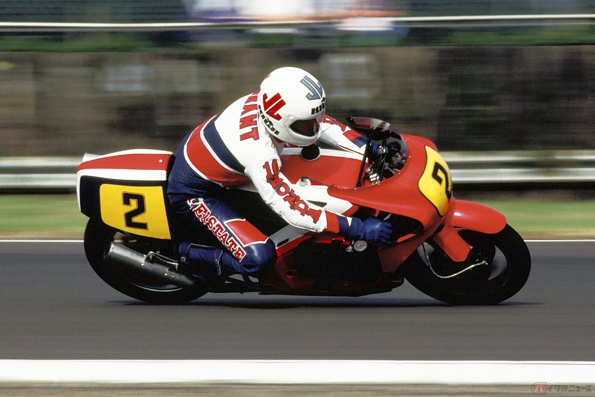 1979年ロードレース世界選手権に登場したホンダ「NR500」