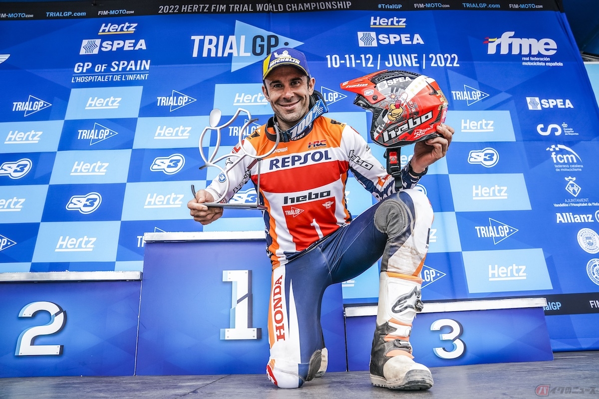 Repsol Honda Team トニー・ボウ選手（優勝）