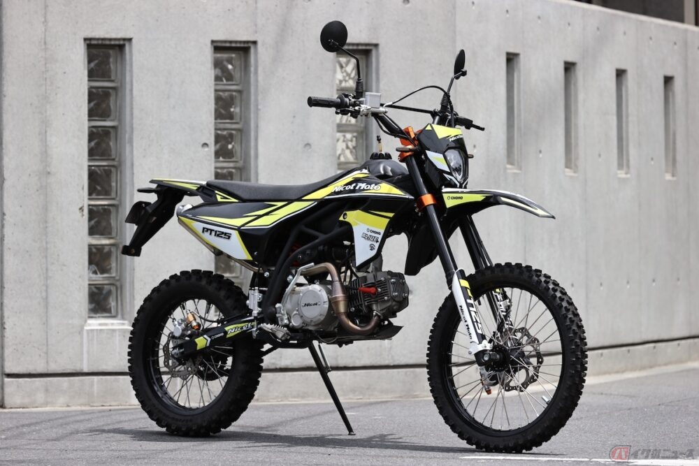 手軽にオンオフを楽しめるNicot motorcycle「PT125」に試乗 〜高梨 手軽にオンオフを楽しめるNicot motorcycle「PT125」に試乗 〜高梨