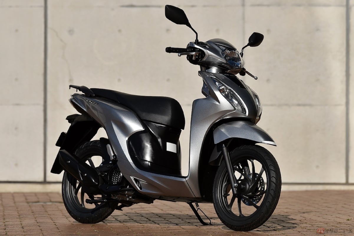 ホンダの現行ラインナップで最安の新車価格を誇る「Dio110」
