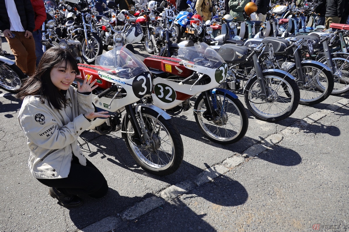 旧いバイクは味わいがあって楽しい