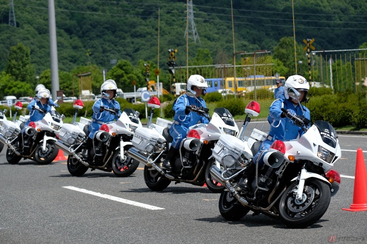 誰もが憧れたことがある これが白バイだ バイクのニュース 誰もが憧れたことがある これが白バイだ バイクのニュース
