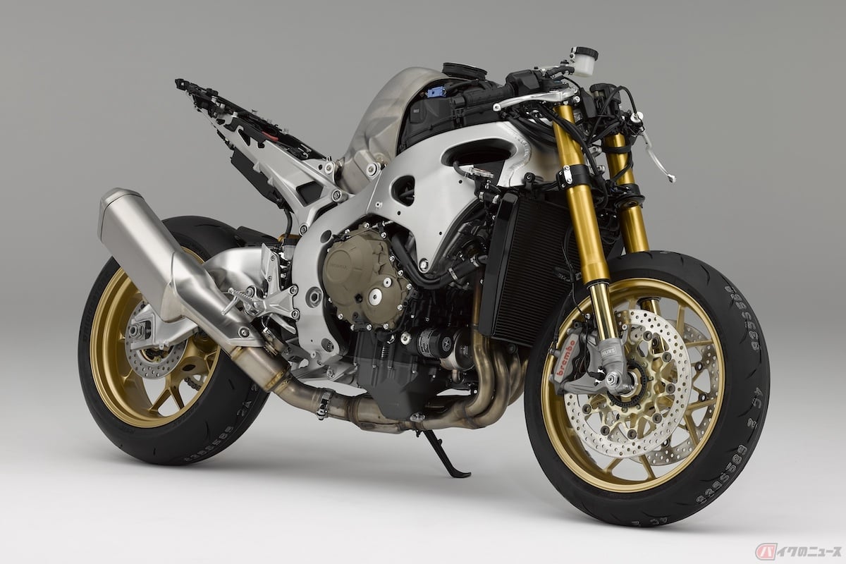 ツインスパーフレームを採用しているホンダ「CBR1000RR」
