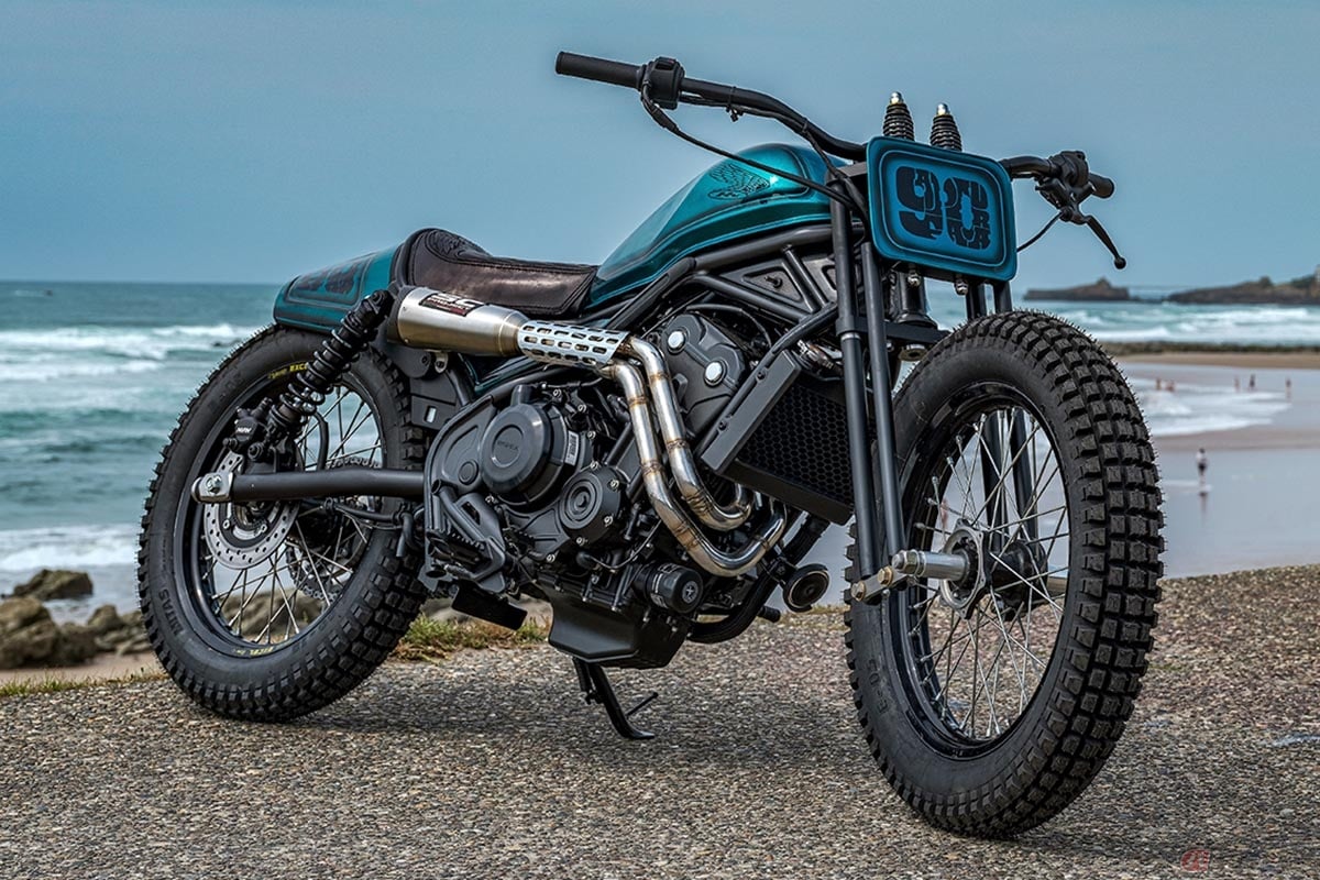 Motocicli Audaciが製作したホンダ「CMX」カスタム「Mannboard」