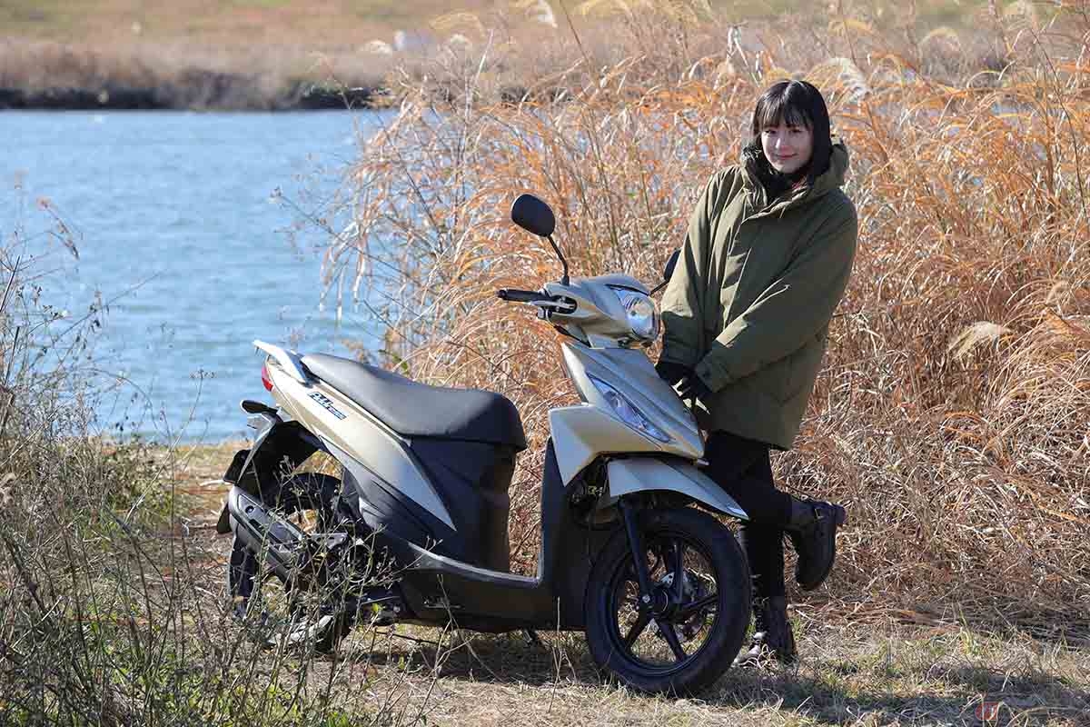 燃費の良さに定評のあるスズキ「アドレス110」