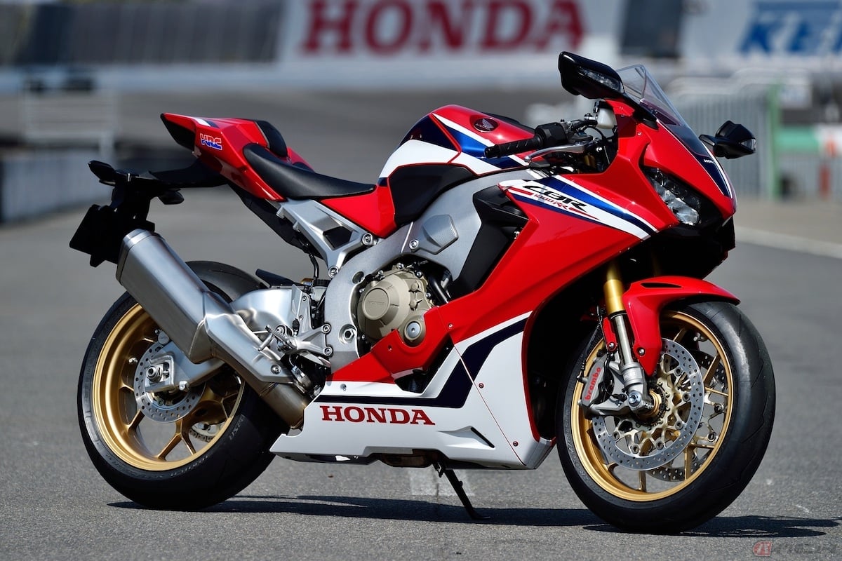 ステアリングダンパーが標準装備されているホンダ「CBR1000RR SP」