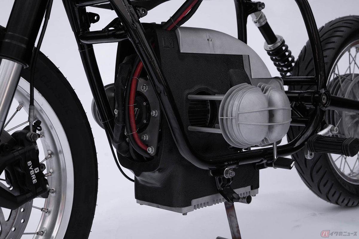 BMW Motorrad製のボクサーエンジンをボルトオンで電動化できる「R00 kit」