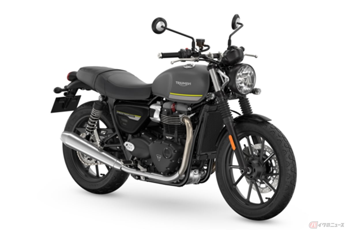 Street Twinから名称変更したトライアンフ「Speed Twin 900」