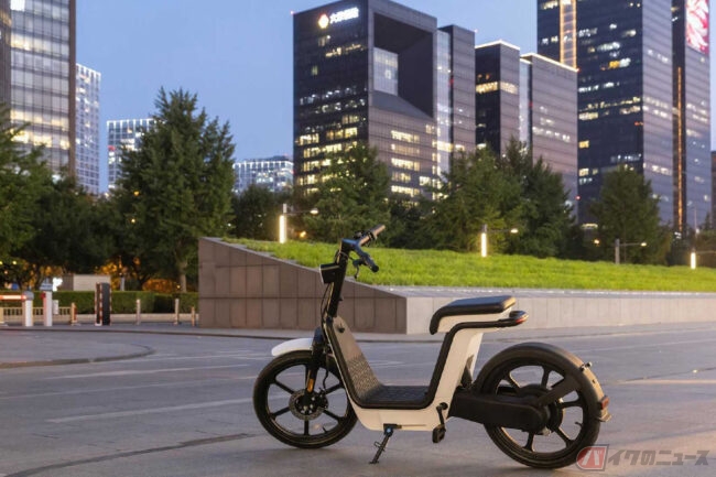 ホンダ×無印良品のペダル付き電動バイク「素-MS01」 中国市場へ導入 ホンダ×無印良品のペダル付き電動バイク「素-MS01」 中国市場へ導入