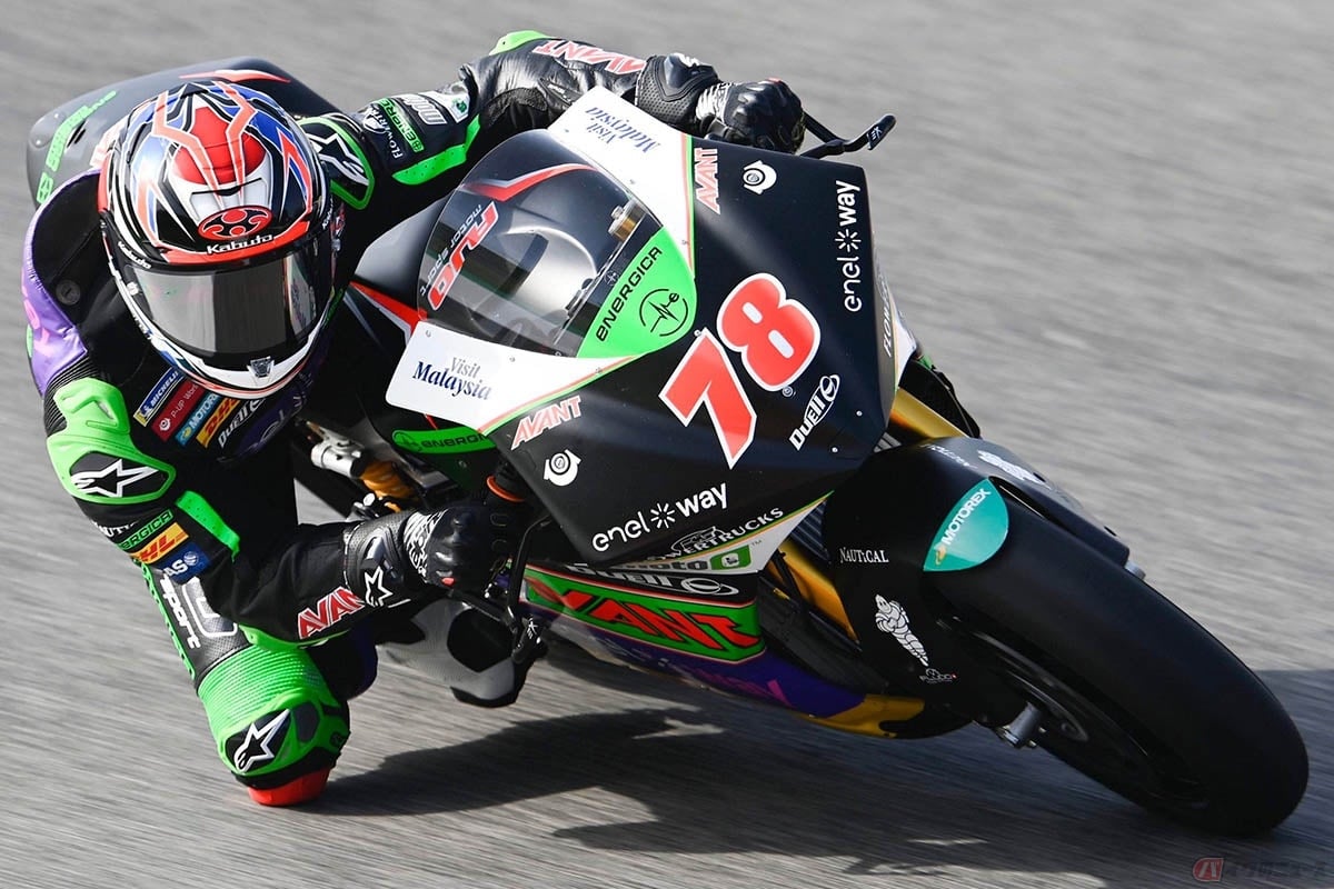 エネルジカのマシンを駆りMotoEクラスに参戦する大久保ひかる選手