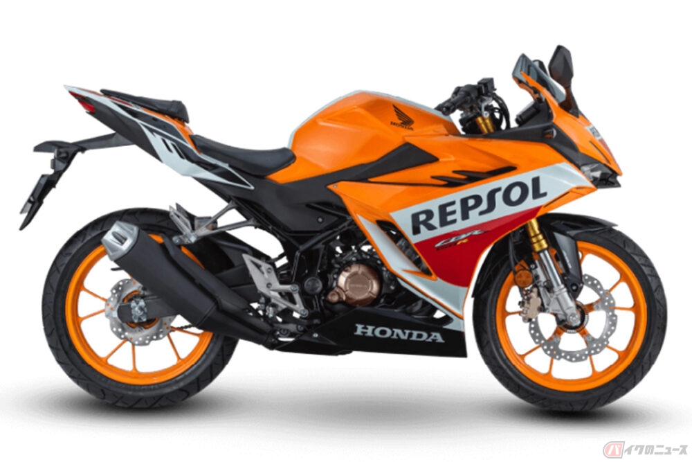 横浜発　ホンダCBR 150R　¥175,000 ホンダ「CBR150Rレプソル・エディション」 HRCカラーをまとった限定車