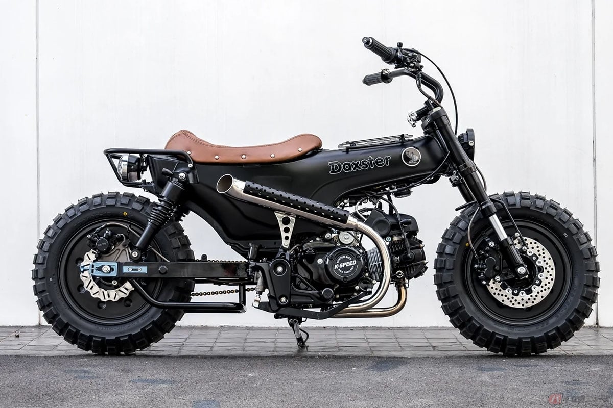 K-Speedによるホンダ「ダックス125」のコンプリートカスタム「DAXSTER」