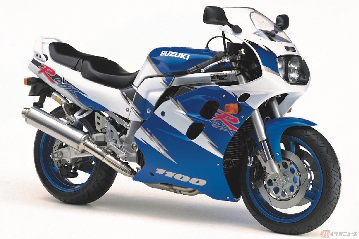 水冷化された「GSX-R1100WP(1993)」