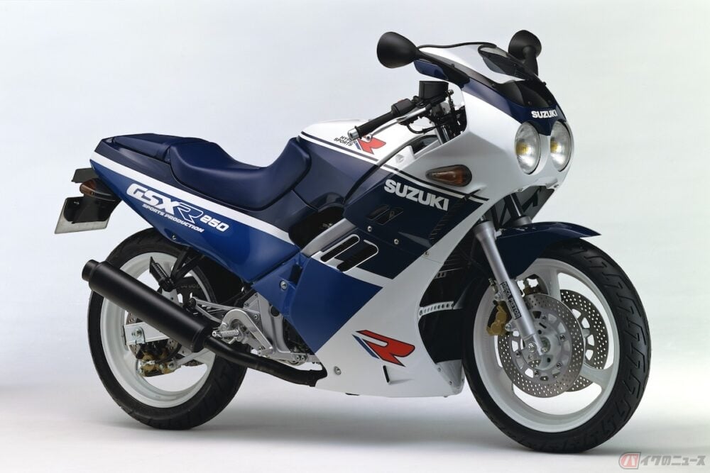 1988年には、GSX-R250のSPモデルが登場