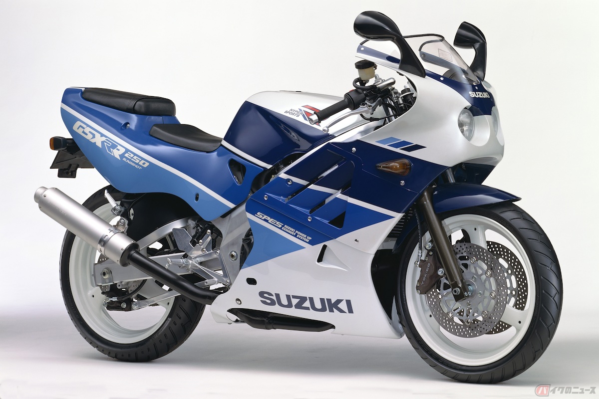 1989年にフルモデルチェンジされ登場した「GSX-R250RK」