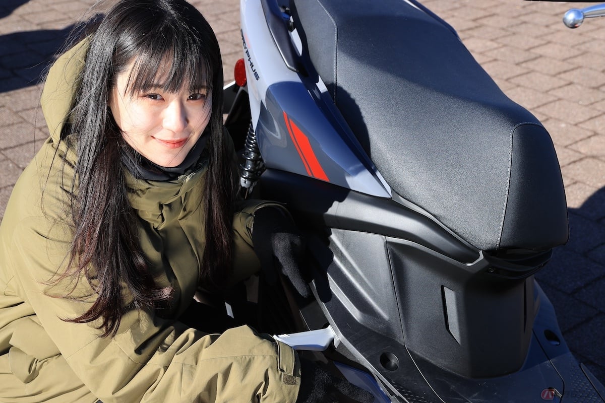 原付二種には、タンデム走行が可能なモデルも数多くラインナップされている