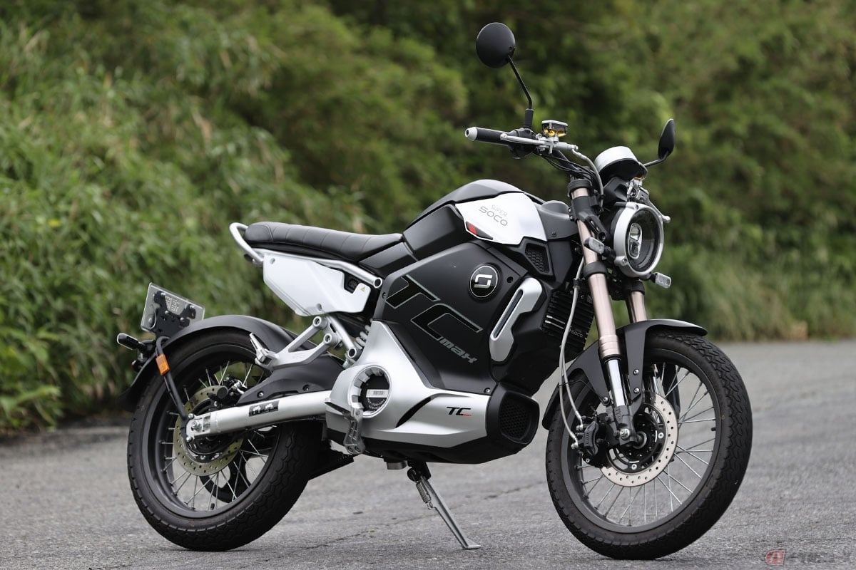 電動バイクSUPER SOCO「TC MAX」